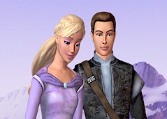 Barbie as Annika with Aidan