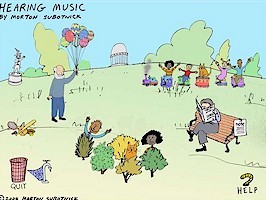 Screenshot from Hearing Music Computer Game